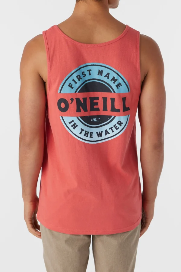 O’Neill Tees^COIN FLIP TANK HOT RED