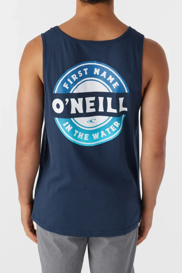 O’Neill Tees^COIN FLIP TANK NAVY 2