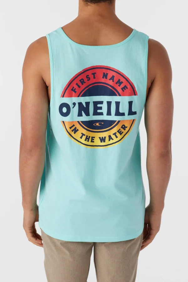 O’Neill Tees^COIN FLIP TANK TURQUOISE