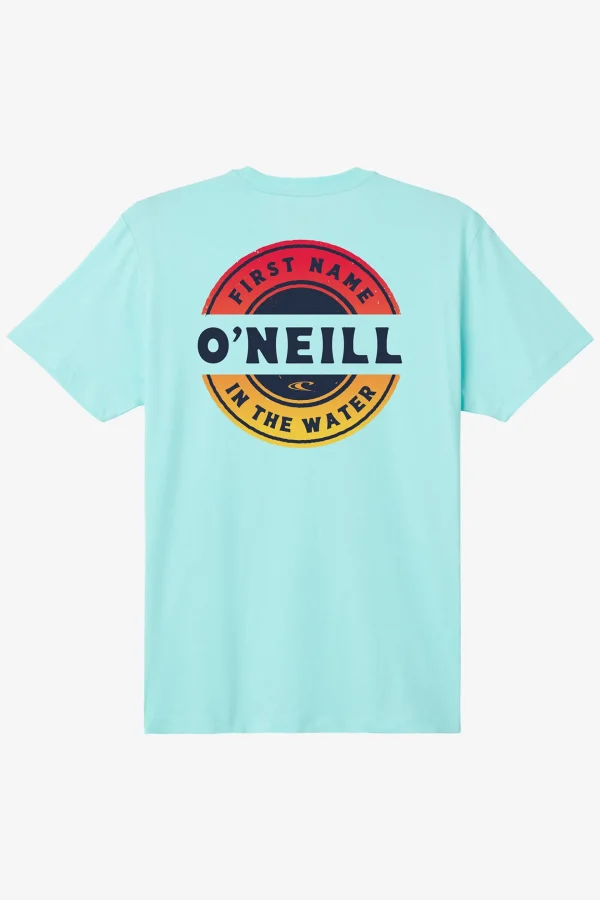 O’Neill Tees^COIN FLIP TEE TURQUOISE