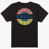 O’Neill Tees^COIN FLIP TEE BLACK