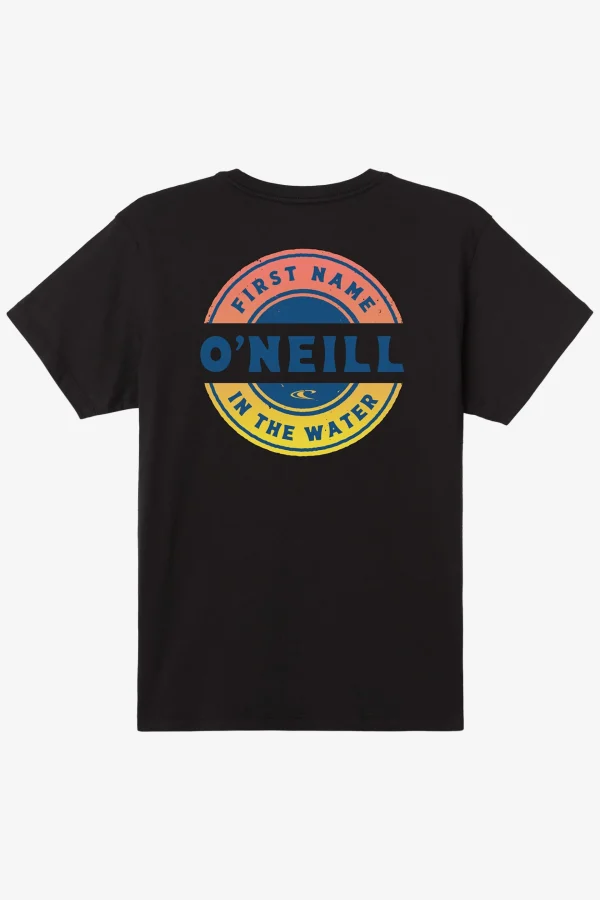 O’Neill Tees^COIN FLIP TEE BLACK