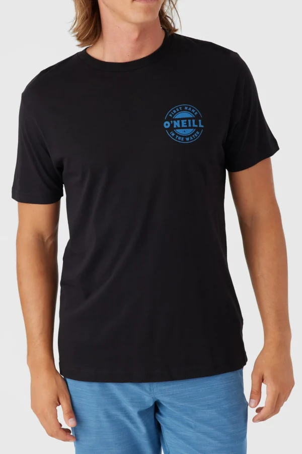 O’Neill Tees^COIN FLIP TEE BLACK