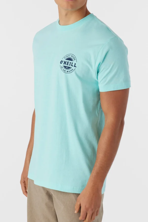 O’Neill Tees^COIN FLIP TEE TURQUOISE