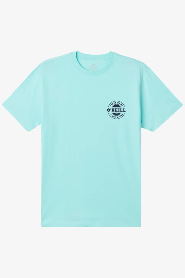 O’Neill Tees^COIN FLIP TEE TURQUOISE