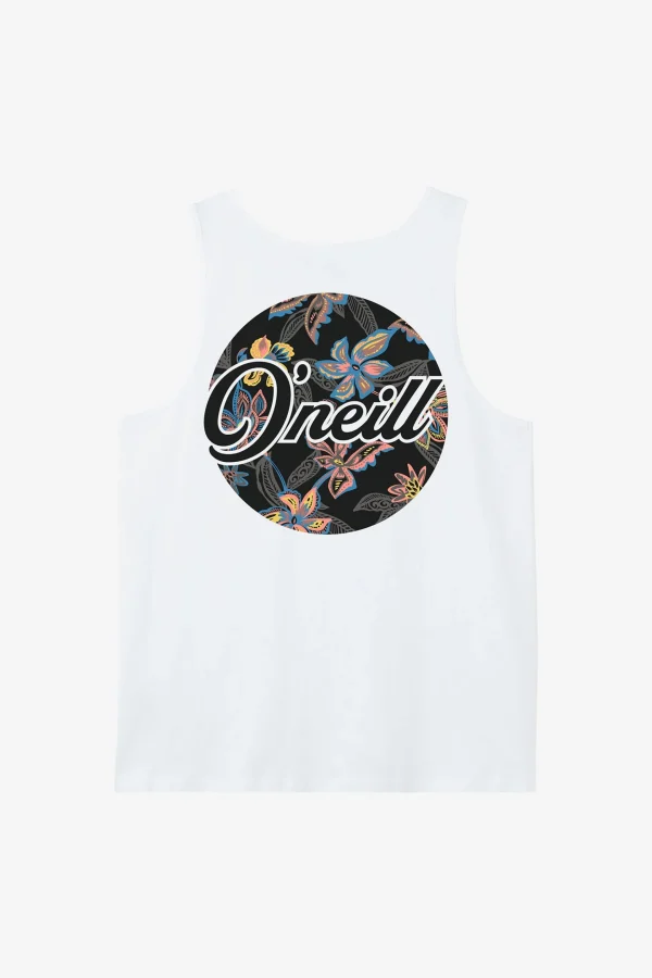 O’Neill Tees^COMBO TANK WHITE