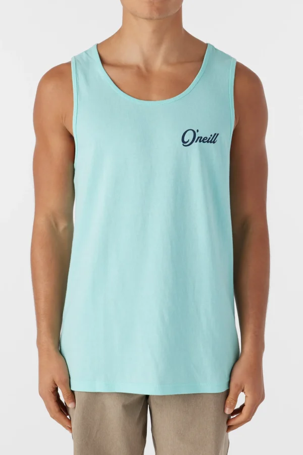 O’Neill Tees^COMBO TANK TURQUOISE