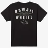 O’Neill Tees^CREST STANDARD FIT TEE BLACK