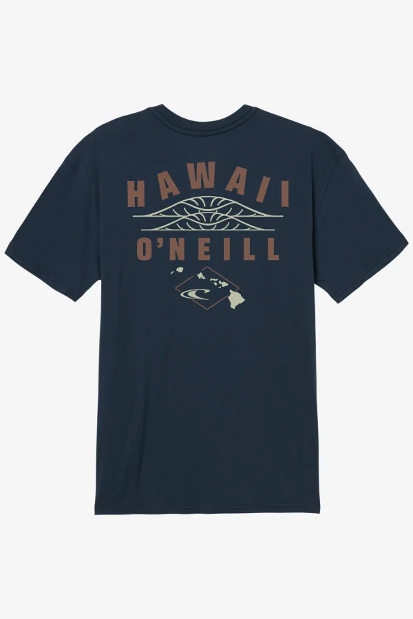 O’Neill Tees^CREST STANDARD FIT TEE NEW NAVY