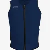 O’Neill Wake-Waterski Vests^CRUZER FRONT ZIP COMP VEST NAVY BLACK