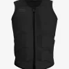 O’Neill Wake-Waterski Vests^CRUZER FRONT ZIP COMP VEST BLK/BLK