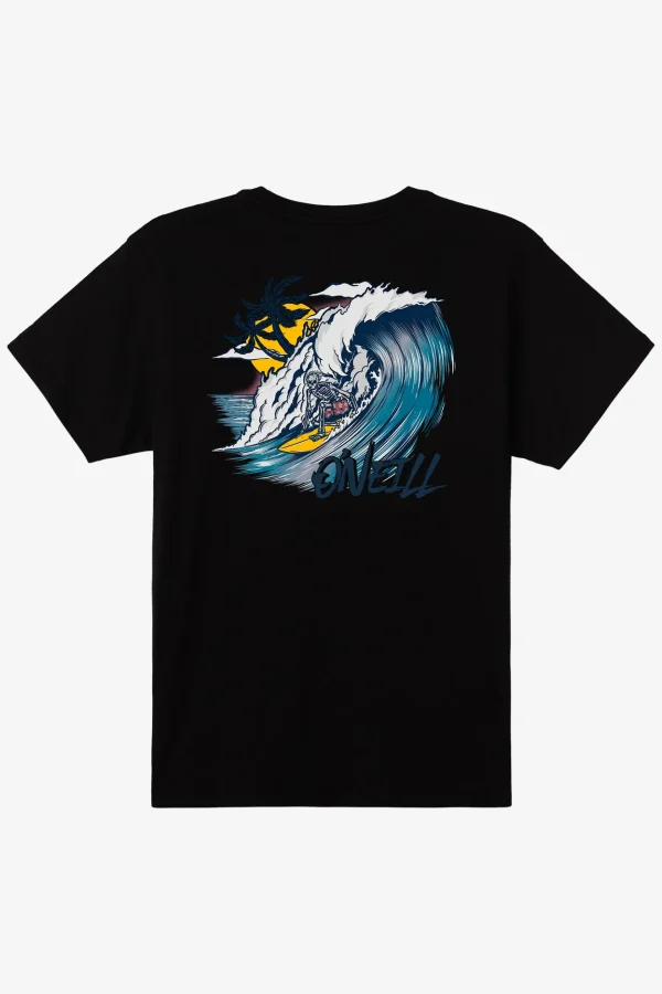 O’Neill Tees^DEAD SHRED TEE BLACK