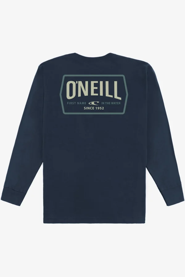 O’Neill Tees^DITHER STANDARD FIT LONG SLEEVE TEE NEW NAVY