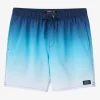 O’Neill Side Pockets | Swim Trunks^DIVERGENT ELASTIC WAIST LINED 17" SWIM TRUNKS AQUARIUS