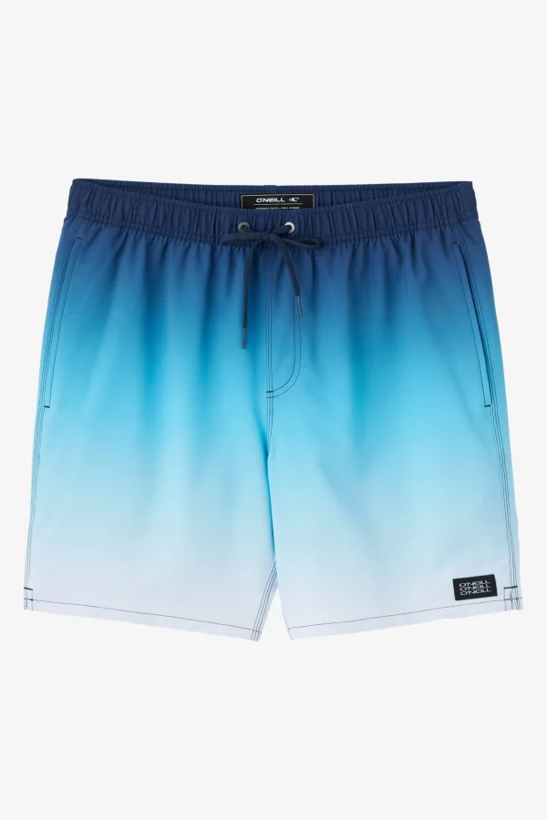 O’Neill Side Pockets | Swim Trunks^DIVERGENT ELASTIC WAIST LINED 17" SWIM TRUNKS AQUARIUS