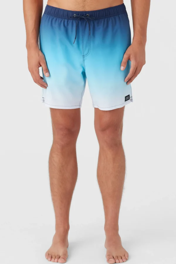 O’Neill Side Pockets | Swim Trunks^DIVERGENT ELASTIC WAIST LINED 17" SWIM TRUNKS AQUARIUS