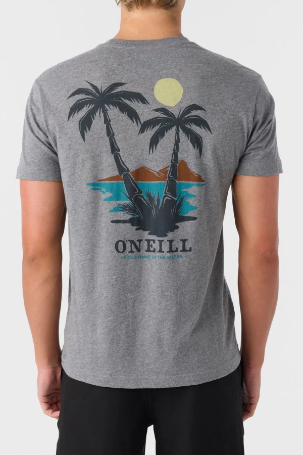 O’Neill Tees^DOS HERMANOS STANDARD FIT TEE HEATHER GREY