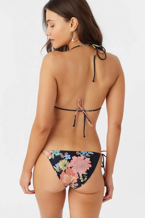 O’Neill Medium | Bikini Bottoms^DREA ANIMAL KALI FLORAL MARACAS REVO TIE SIDE BOTTOMS BLACK