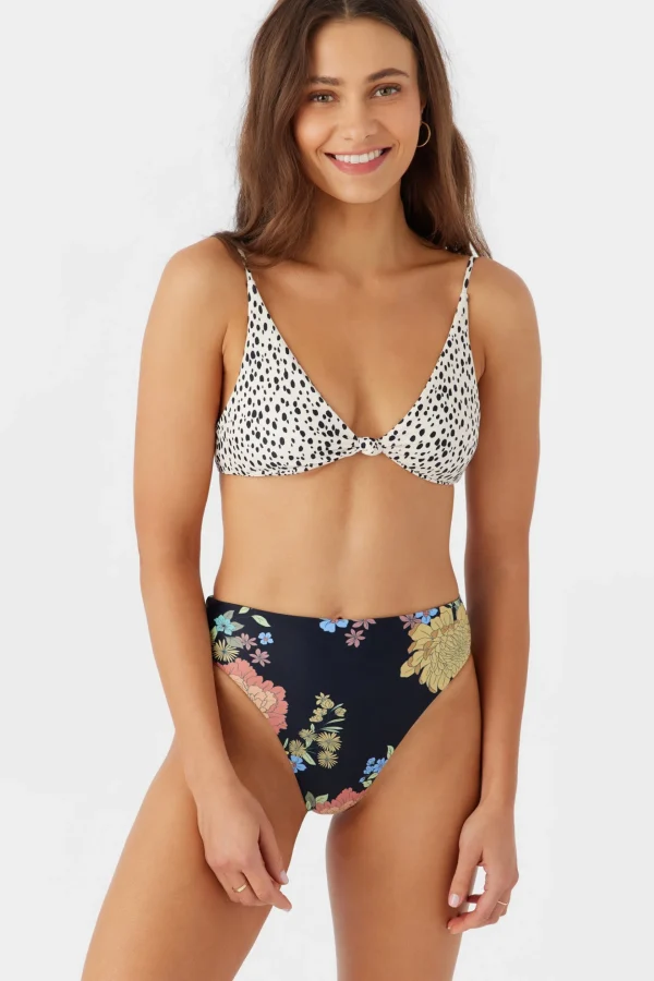 O’Neill D/Dd Cup | Bikini Tops^DREA ANIMAL PISMO TALL TRI BRALETTE TOP BLACK