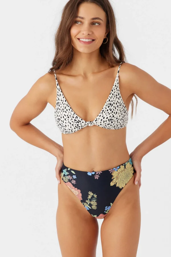 O’Neill D/Dd Cup | Bikini Tops^DREA ANIMAL PISMO TALL TRI BRALETTE TOP BLACK