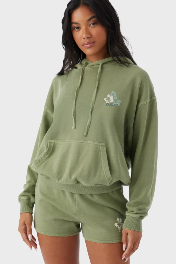 O’Neill Sweaters, Hoodies & Fleece^DRIFT HOODED FLEECE PULLOVER OIL GREEN