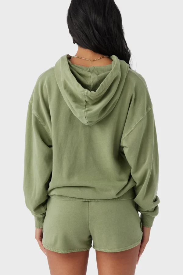 O’Neill Sweaters, Hoodies & Fleece^DRIFT HOODED FLEECE PULLOVER OIL GREEN