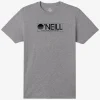 O’Neill Tees^DUSK STANDARD FIT TEE HEATHER GREY