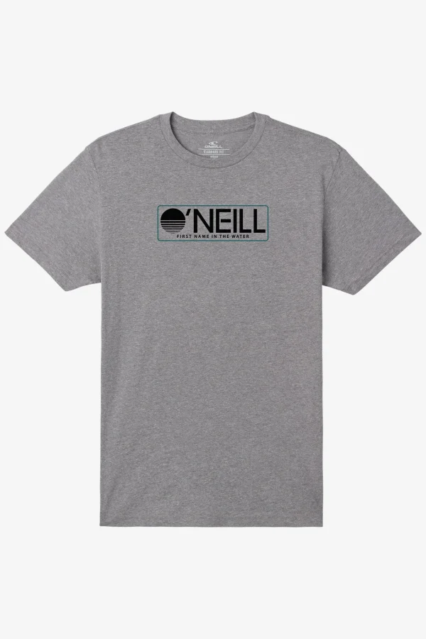 O’Neill Tees^DUSK STANDARD FIT TEE HEATHER GREY