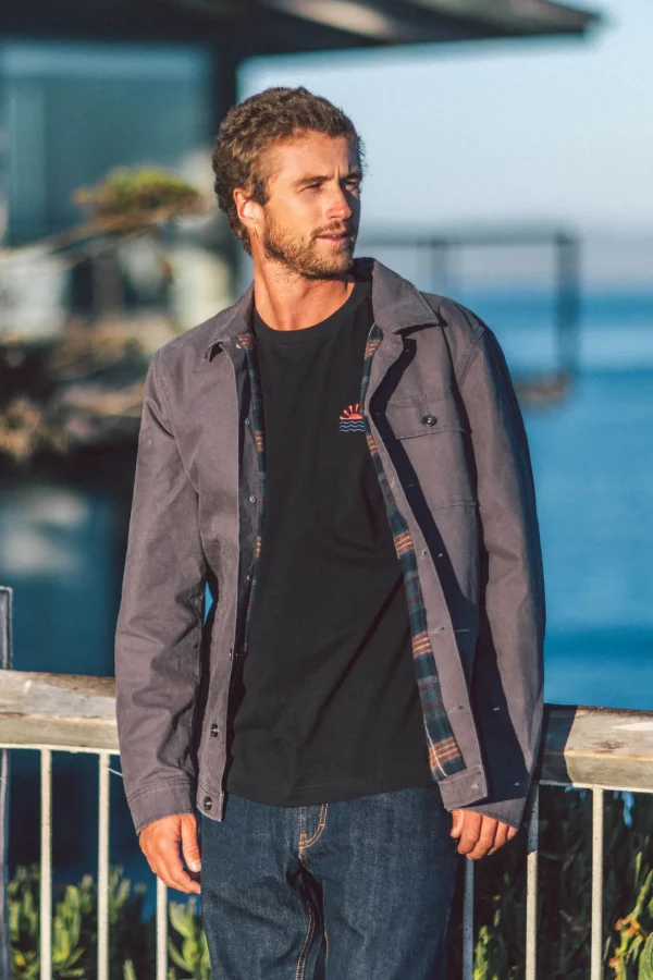 O’Neill Jackets^EAST CLIFF BYPASS JACKET GRAPHITE