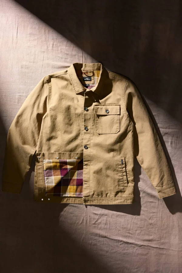 O’Neill Jackets^EAST CLIFF BYPASS JACKET DARK KHAKI