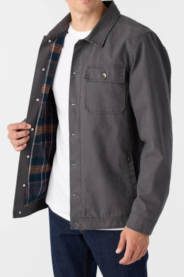 O’Neill Jackets^EAST CLIFF BYPASS JACKET GRAPHITE