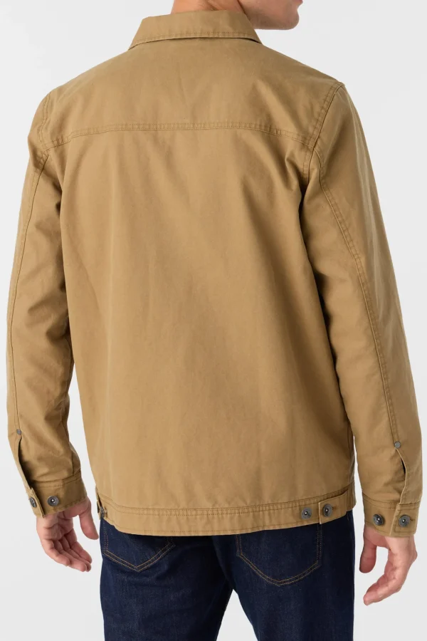 O’Neill Jackets^EAST CLIFF BYPASS JACKET DARK KHAKI