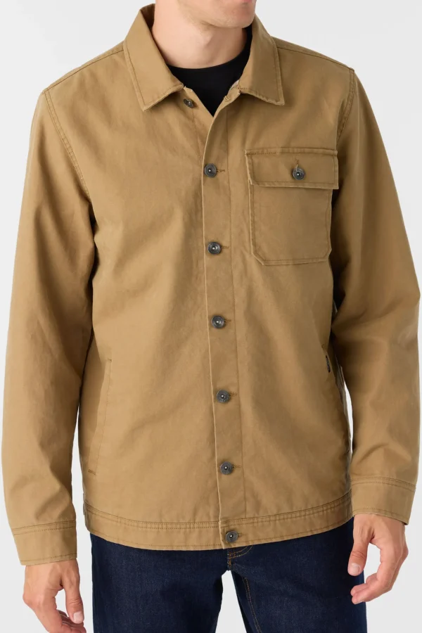 O’Neill Jackets^EAST CLIFF BYPASS JACKET DARK KHAKI