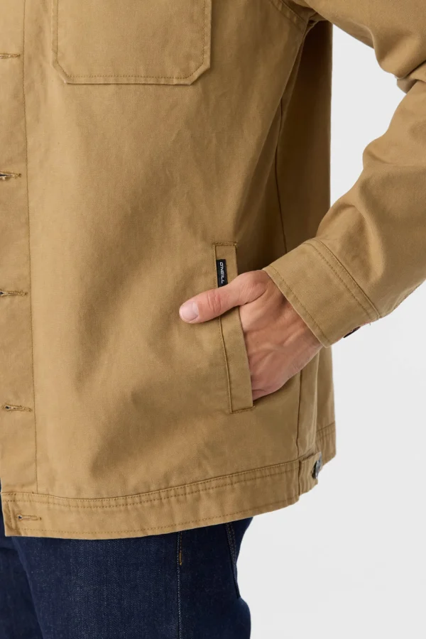 O’Neill Jackets^EAST CLIFF BYPASS JACKET DARK KHAKI