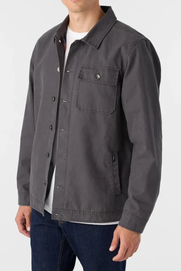 O’Neill Jackets^EAST CLIFF BYPASS JACKET GRAPHITE