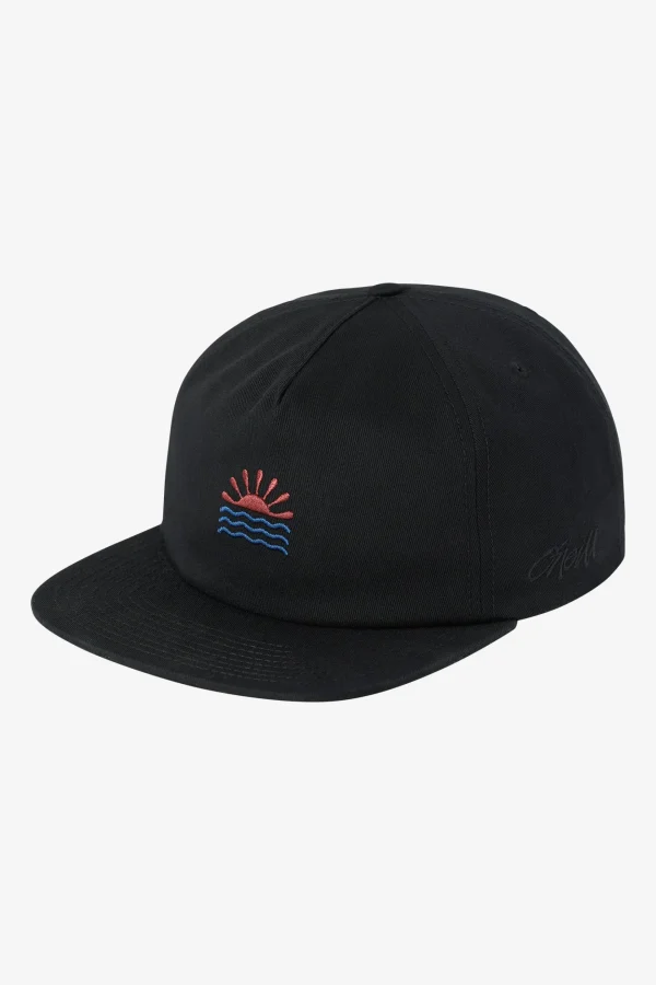 O’Neill Hats & Beanies^EAST CLIFF PIER FLOW SNAPBACK HAT BLACK