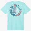 O’Neill Tees^ECLIPSE TEE TURQUOISE