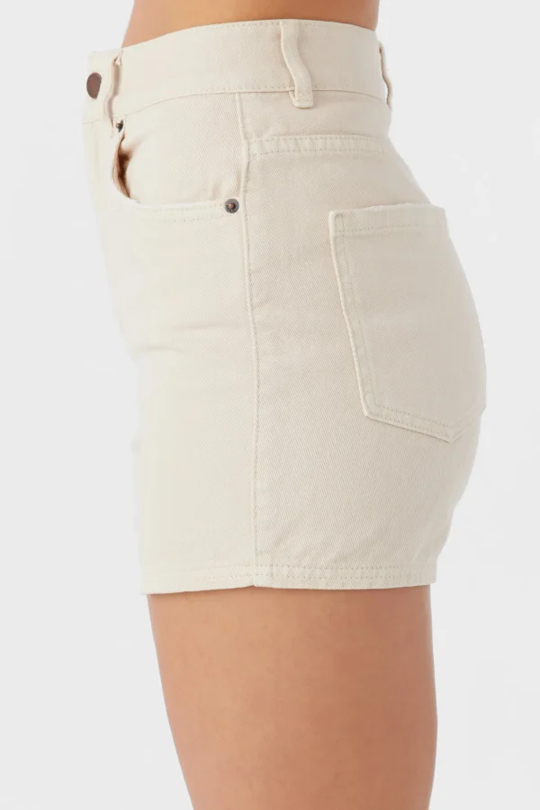 O’Neill Bottoms^EISLEY DENIM SHORTS WHITECAP