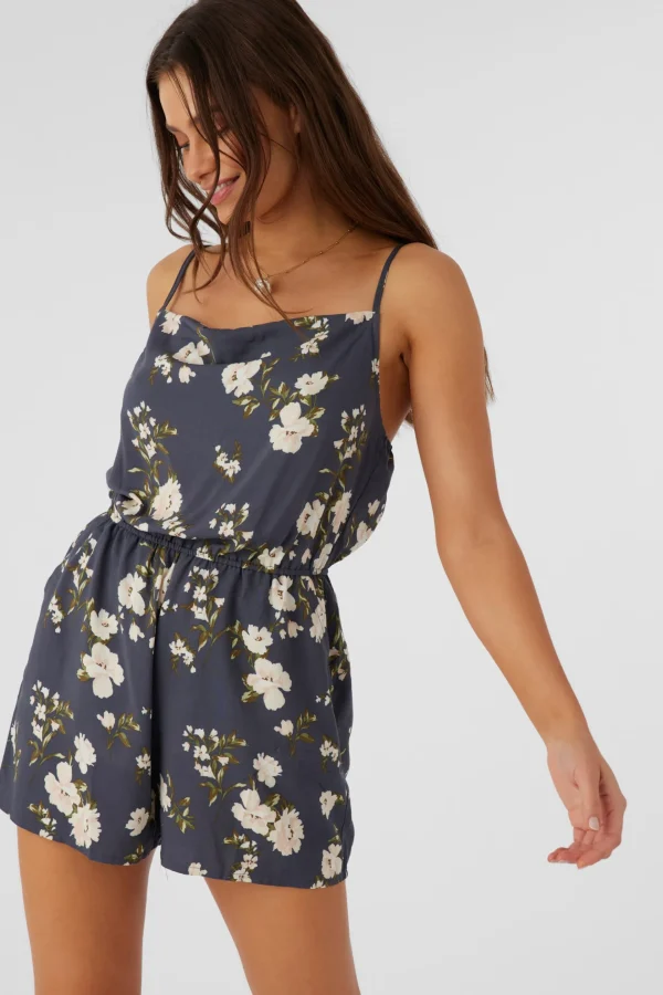 O’Neill Jumpsuits & Rompers^ELLYS KENDRA FLORAL ROMPER PERISCOPE