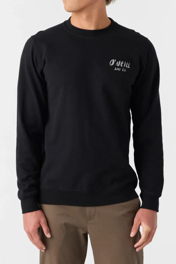 O’Neill Hoodies & Fleece^FIFTY TWO CREW NECK FLEECE BLACK