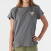 O’Neill Tops^GIRL'S ADORNED SKY TEE GREY