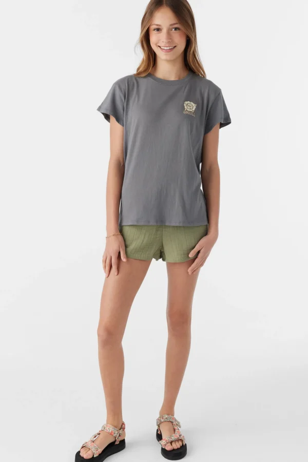 O’Neill Tops^GIRL'S ADORNED SKY TEE GREY