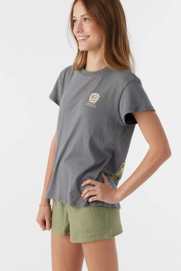 O’Neill Tops^GIRL'S ADORNED SKY TEE GREY