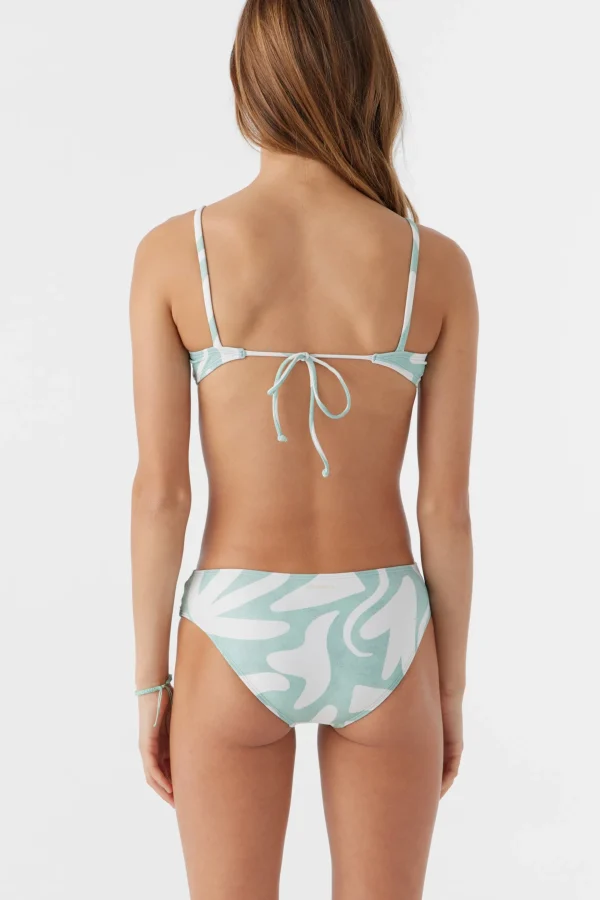 O’Neill Swim Sets | Swim Sets^GIRL'S BEACH HUT GEO TIE BACK BRALETTE TOP SET SILVER BLUE