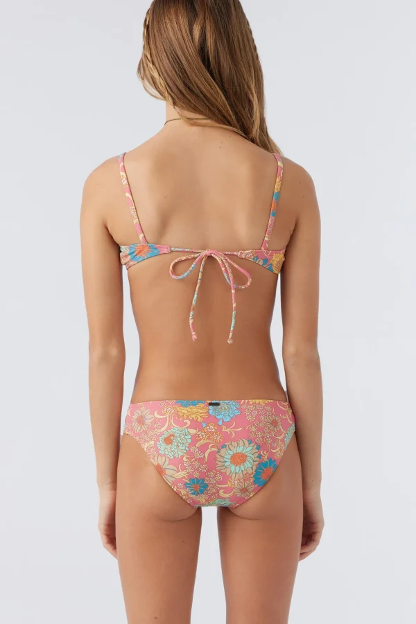 O’Neill Swim Sets | Swim Sets^GIRL'S BELIZE FLORAL SCOOP BRALETTE SWIM SET CORAL