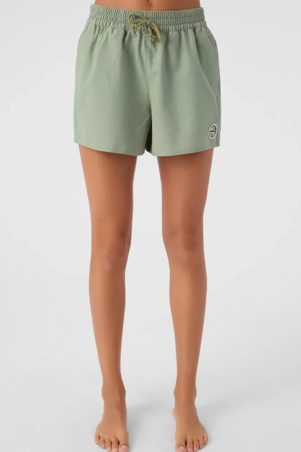 O’Neill Boardshorts | Boardshorts^GIRL'S BONEYARD 3" STRETCH BOARDSHORTS OIL GREEN