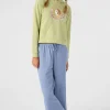 O’Neill Bottoms^GIRL'S BRENDITA CRINKLE DOUBLE GAUZE PANTS INFINITY