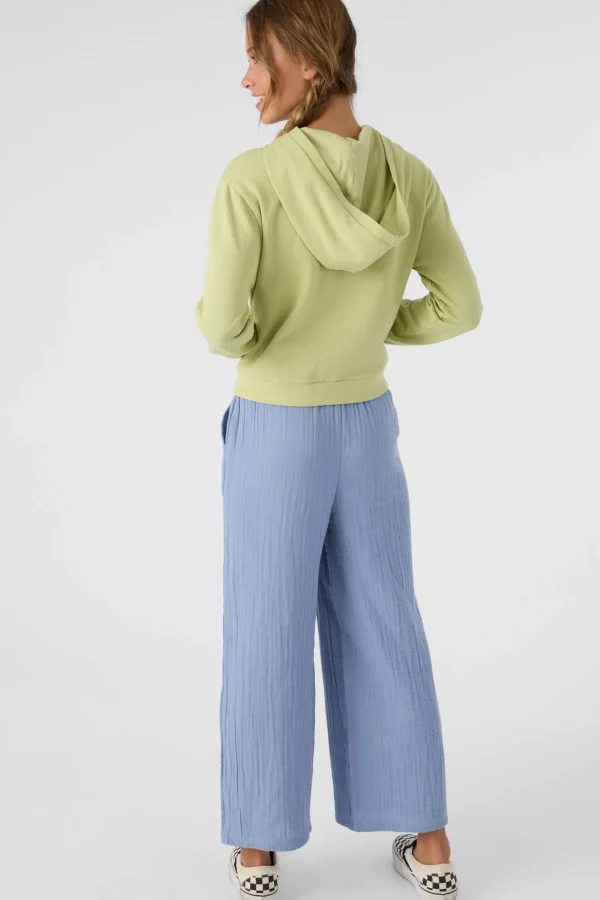 O’Neill Bottoms^GIRL'S BRENDITA CRINKLE DOUBLE GAUZE PANTS INFINITY