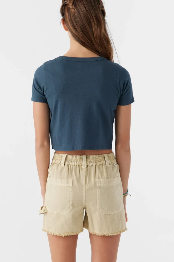 O’Neill Bottoms^GIRL'S CHARLI ULTILITY SHORTS TRUE KHAKI