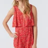 O’Neill Dresses^GIRL'S FREYA ROMPER RED HOT